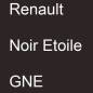 Preview: Renault, Noir Etoile, GNE.